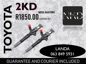 TOYOTA 2KD DIESEL INJECTORS WELKOM FREE STATE 