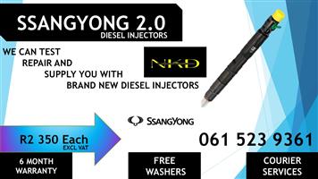 DIESEL INJECTORS FOR SSANGYONG FOR SALE 