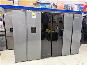 Brand New Hisense Side-by-Side Fridges on Special 