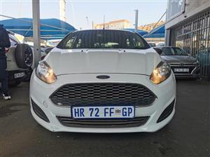 2017 Ford Fiesta 1,4 engine capacity