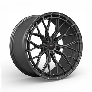 19″ A-Line Idol 5/112 Graphite Flow Form Alloy Wheels