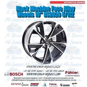 Black Machine Face Alloy Wheels 19" RS2020 5/112 