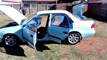 Toyota Corolla 1.3 1997 model 