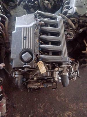Complete imported BMW E39 525 M57 engine for sale