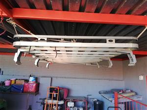 Aluminuim roof rack for Pajero LWB. 3000 Rand