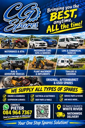 For Any Pars, Engines and Gearboxes