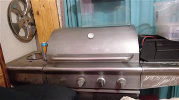 4burner gas bbq 