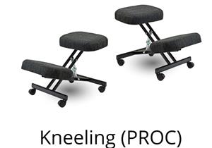 Kneeling Chair Brand New, Comes in Burgundy, Black  And Blue