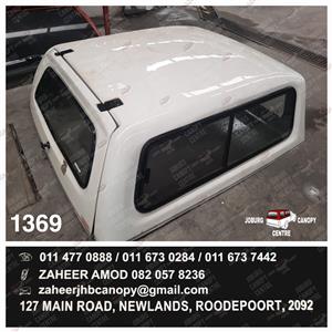 ‼️SALE‼️ (1369) Toyota Hilux 16-22 DC White SA Canopy 