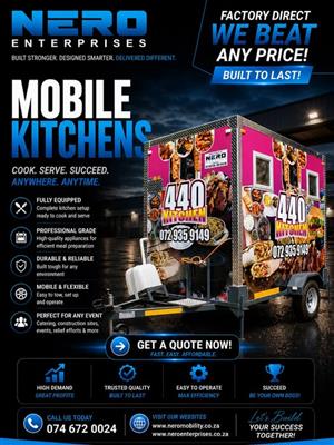 Nero Mobile Kitchen