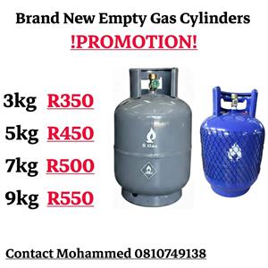 Brand New Empty Gas Cylinders