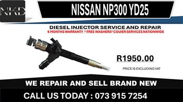 Nissan Np300 yd25 Diesel Injectors