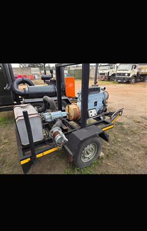 High volume diesel driven gearpump