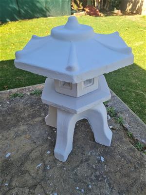 2 x Stone age Garden Lanterns. (R450 each)