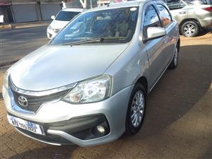 2017 Toyota Etios 1.5 Sprint Manual, Petrol,  Silver COLOR Service book 33000km 