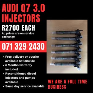 AUDI Q7 3.0 INJECTORS FOR SALE WITH WARRANTY 