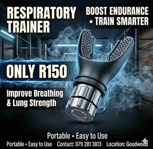 Respiratory Trainer – Improve Breathing & Lung Strength