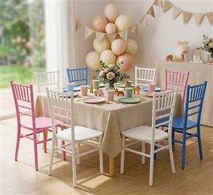 Kiddies Tiffany chairs available for sale