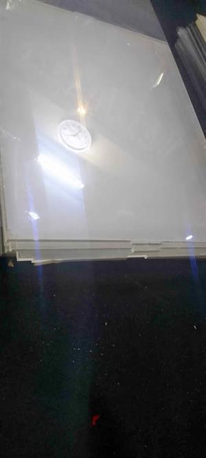 Small Unclear pieces of Perspex.