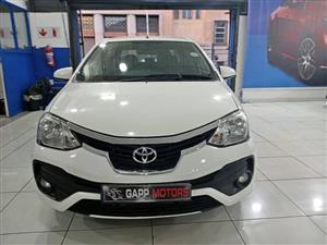 2019 Toyota Etios 1.5 sprint 94000km Petrol  Manual Sparekey  Service book  Cloth interior