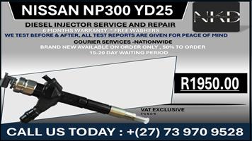 Nissan Np300 yd25 Diesel Injectors 