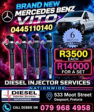 MERCEDES VITO INJECTORS AVAILABLE FOR SALE