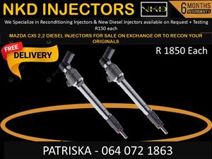 DIESEL INJECTORS FOR MAZDA CZ5 2.2 FOR SALE