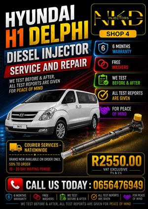 Hyundai_H1_Delphi_Diesel_Injectors_On_Recon