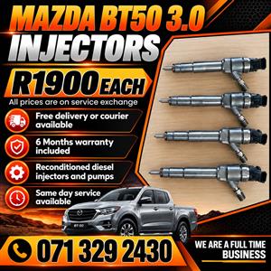 MAZDA BT50 3.0 INJECTORS FOR SALE WITH WARRANTY 