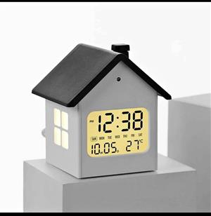 Mini house clock