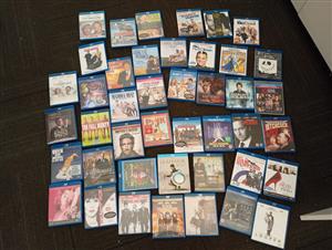 DVD's, BluRay and Music CD's