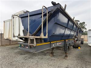 USED 2018 TRAILMAX 45M3 SIDE TIPPER LINK FOR SALE 