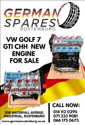 VW GOLF 7 CHH (GTI) NEW ENGINE FOR SALE