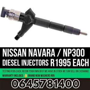 Nissan Navara / NP300 diesel injectors for sale