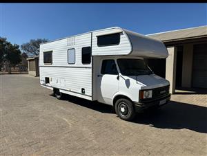 Bedford Camper (fire damged engin bay)