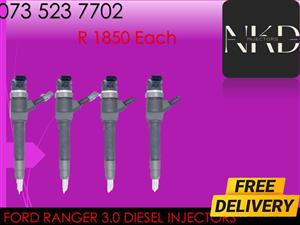 Ford Ranger 3.0L Diesel injectors 