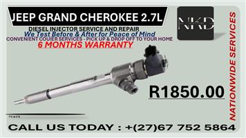 Jeep Grand Cherokee 2.7L Diesel Fuel Injectors