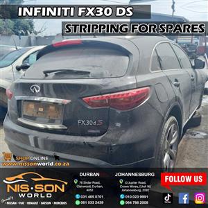 INFINITI FX30 DS STRIPPING FOR SPARES