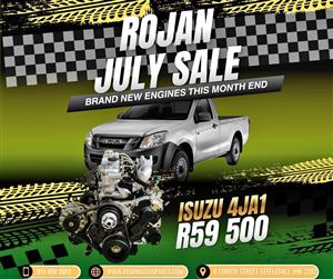 ROJAN JULY SALE: ISUZU 4JA1 BRAND NEW ENGINE 