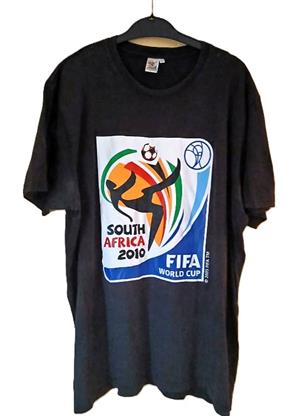 2010 South Africa FiFA World Cup Authentic Soccer T-Shirt XL
