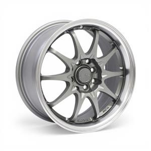 15″ DX136 4/100 & 4/114 Grey Alloy Wheels