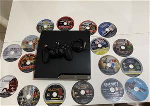 Ps3 with 17 games for sale