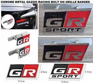 Toyota GR Gazoo Racing badges stickers wheel caps