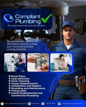 Reliable Plumbing Services – Germiston & Surrounding Areas 