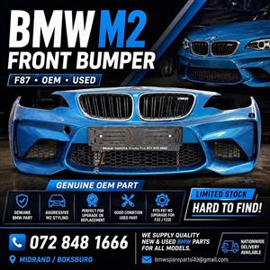 BMW F87 M2 FRONT BUMPER – GENUINE OEM (USED)