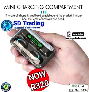 True Wireless Earbuds with Powerbank F9-5