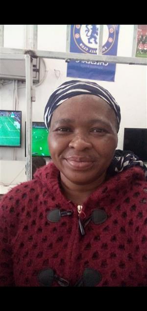 Mantsali aged 40 of Lesotho needs stay in job as maid, nanny, cook asap