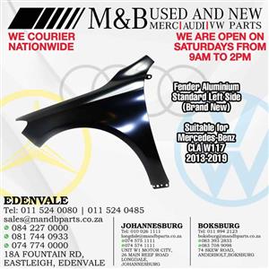 Fender Aluminium Standard Left Side (Brand New) Suitable for Mercedes-Benz CLA W