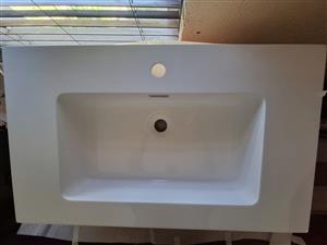 Wash hand basin & cabinet