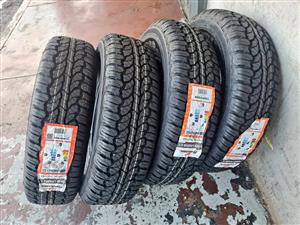 4x215R15c powertrac  Brand new tyres fitted and balanced